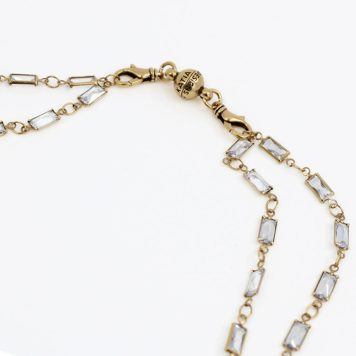 Breathe Crystal Starburst Chain Necklace
