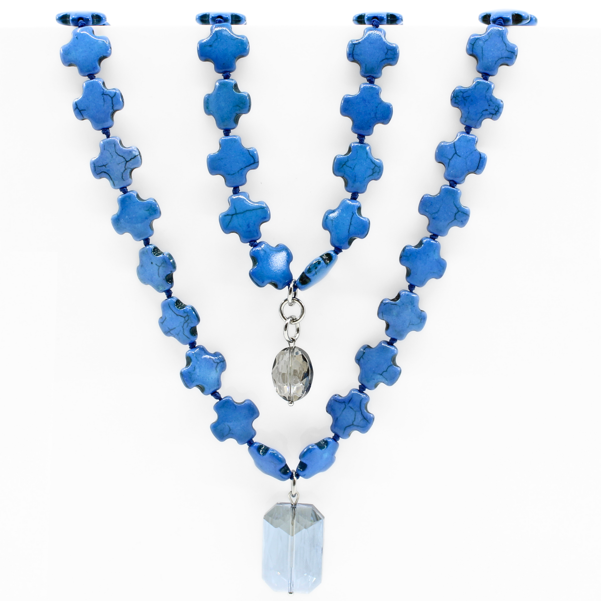 Howlite Layering Necklace – Katia Designs