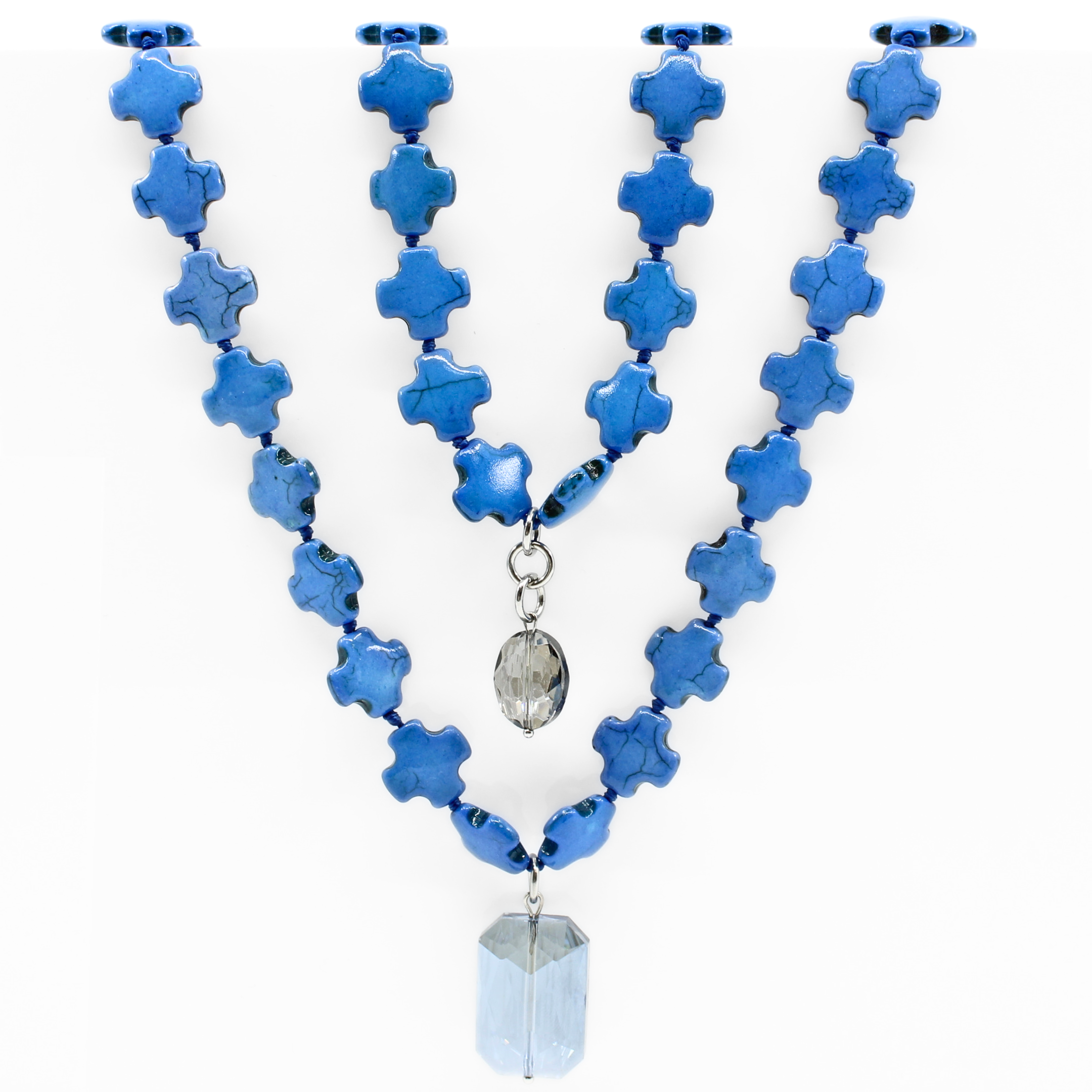 Howlite Layering Necklace – Katia Designs