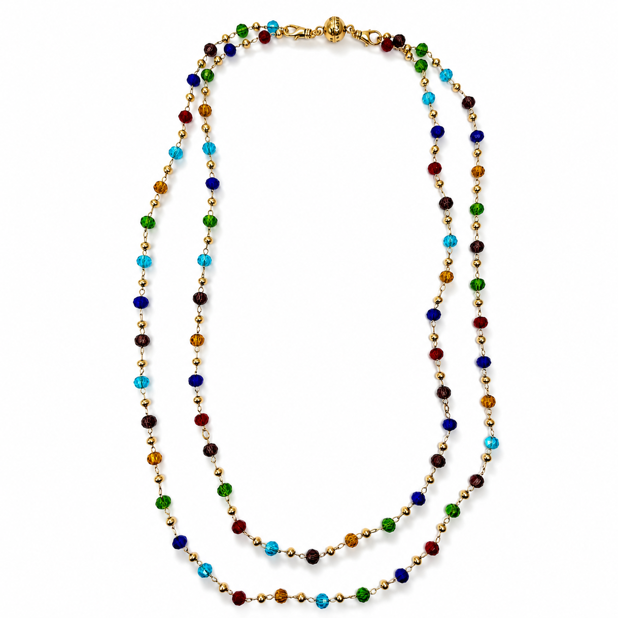 Rosary Dainty Layering Necklace