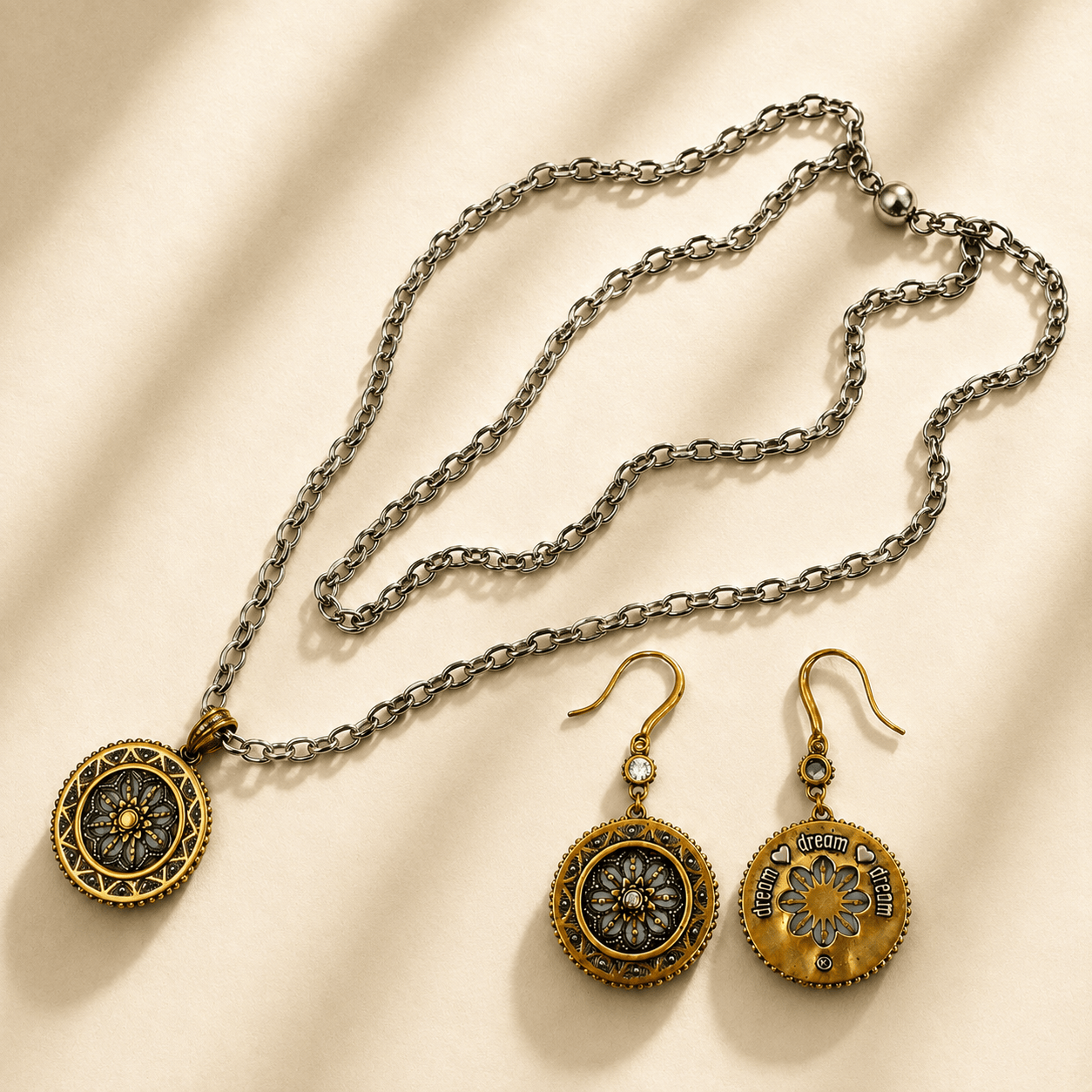 Dream & Believe Necklace & Earring Set